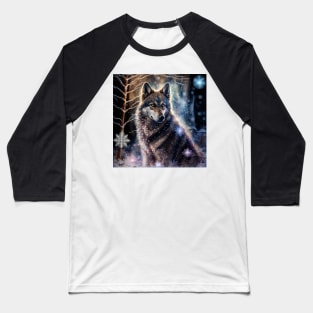 Beautiful Tamaskan Wolfdog Baseball T-Shirt